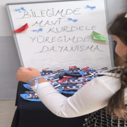 Mavi Kurdele – Dayanışma Etkinliği