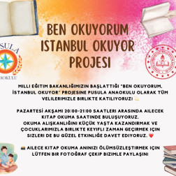 BEN OKUYORUM İSTANBUL OKUYOR