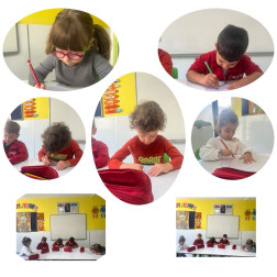 🎨 Renkler Arasında Dinginlik — Mandala Çalışmamız