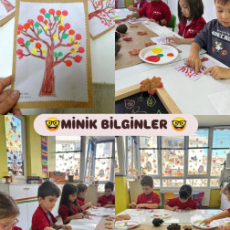 🍁 Parmaklarımızla Sonbaharı Renklendirdik!