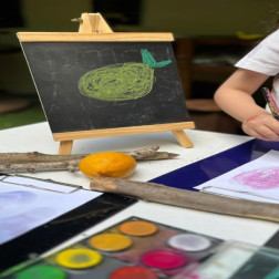 Renklerin Dansı – Sanat Atölyesi 🎨🍋