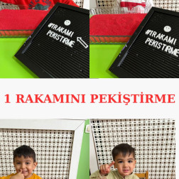1 RAKAMINI PEKİŞTİRME (Kum Havuzu)