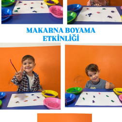 🍝 MAKARNA BOYAMA ETKİNLİĞİ