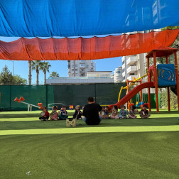 Ritim Orff Dersimiz Bahçede!