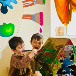 Minik Ressamlar İş Başında 🎨