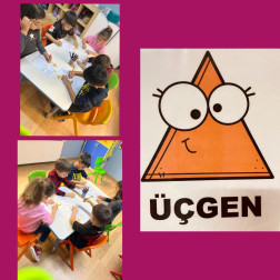 🔺 Şekillerle Eğlenerek Öğreniyoruz: Üçgen Etkinliği