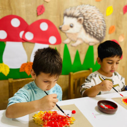 Sanatla Öğreniyorum: Kirpiler Etkinliği