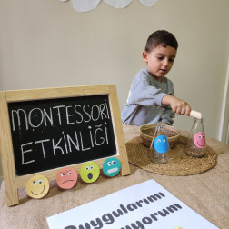 Montessori Etkinliği: Duygularımı Aktarıyorum