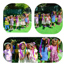 🎀 Renkli Kurdele Dansı