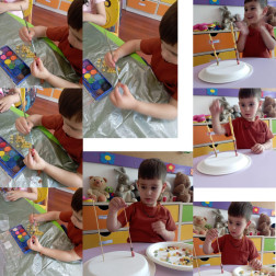 🎨 Boncuk Dizme Etkinliği