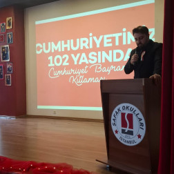 29 EKİM CUMHURİYET BAYRAMININ 102. YILINI COŞKUYLA KUTLADIK