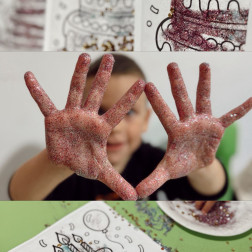 Simli Sanat Etkinliği ✨🎂