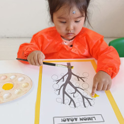 Renklerle Limon Ağacımızı Canlandırdık 🎨