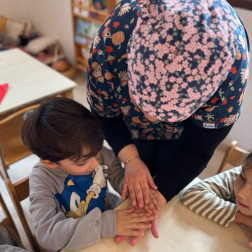 Okulda Sağlık Saati Hemşiremizle Öğreniyoruz