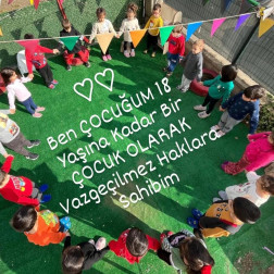 İlk Hayat Anaokulu’nda Çocuk Hakları Farkındalık Günü