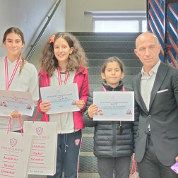 KİTAP OKUMA YARIŞMAMIZI KAZANANLAR ÖDÜLLERİNİ ALDI