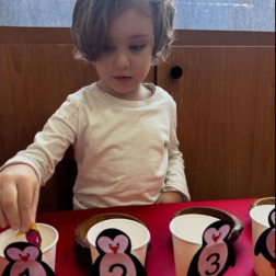 Penguenlerle Neşeli Matematik Çalışması