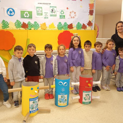 Eko Projemizde Atık Kutularımızı Tasarladık ♻️