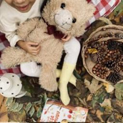 Sonbahar Pikniğinde Sıcacık Anlar 🍁🧸