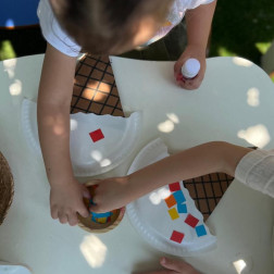 Mozaik Dondurma Çalışması