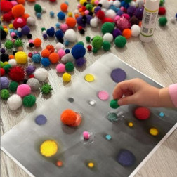 Büyük–Küçük–Orta Pompom Sınıflandırma Etkinliğimiz