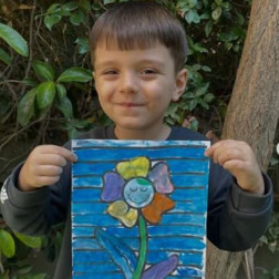 Renklerle Çiçeklenen Sanat Etkinliğimiz