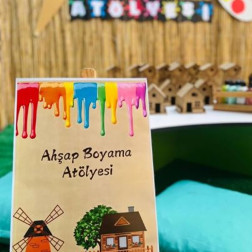 Minik Evler, Büyük Hayaller: Ahşap Boyama Sanat Atölyesi
