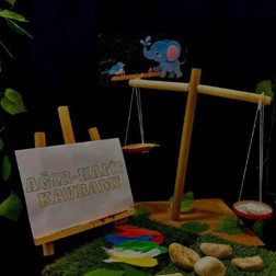 Minik Kaşifler Öğreniyor: Ağır-Hafif Kavramı Atölyesi