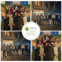 Aksa Ailesi Öğretmenler Günü Yemeği