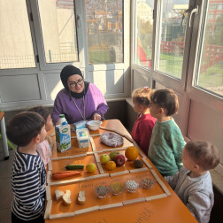 🍏 Çocuklar Besin Piramidini Tanıdılar! 🍞🥛🍎