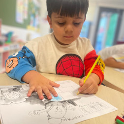 Karikatür Boyama – “Dikkat, Odaklanma ve Renklerin Gücü” ✏️🎨