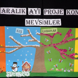 Aralık Ayı Projemiz: Mevsimleri Tanıyoruz