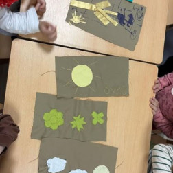 Doku ve Desenlerle Sanat Atölyesi