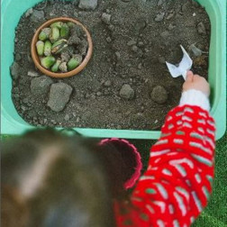 Minik Bahçıvanlar Toprakla Buluşuyor