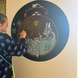 Kara tahta çizimleri