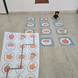 Sonbahar Eşleştirme ve Yol Bulma Oyunu