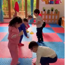 Eğitsel Hareket Oyunu – Denge & Renkli Koniler