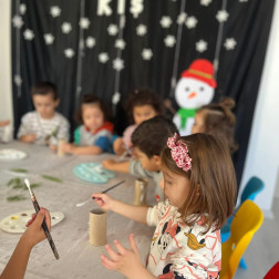 Kış Atölyesi Çalışmamız ❄️⛄️