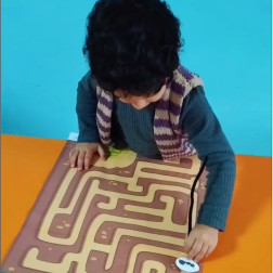 Labirent Yolculuğuyla Dikkat ve Odak Gücü Gelişiyor!