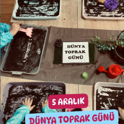 Dünya Toprak Günü’nde Minik Eller İş Başında