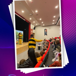 Okulumuzda okul öncesi ve ilkokul kademelerine özel hazırlanan tiyatro etkinliğimiz