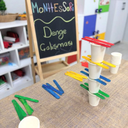 Montessori ile Denge Çalışması