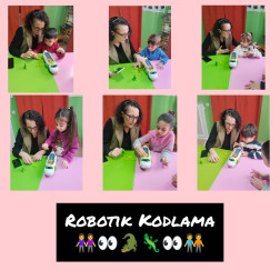 Montessori Robotik Kodlama Etkinliği