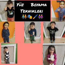 Yüz Boyama Teknikleri Etkinliği