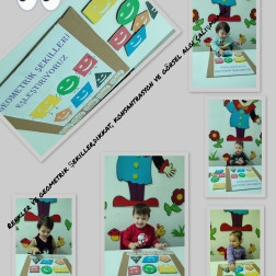 Geometrik Şekilleri Eşleştiriyoruz Etkinliği