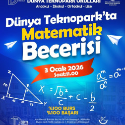 Dünya Teknopark'ta Matematik Becerisi!