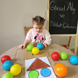 Renklerle Şekillerin Büyülü Yolculuğu: Görsel Algı ve Dikkat Atölyesi