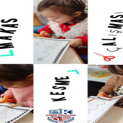 Minik Ellerle Kesme Becerisi: Dikkat ve Motor Gelişimi Bir Arada!