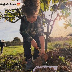 Doğada Sanat: Hayal Gücünü Toprağa Bırakan Minik Eller