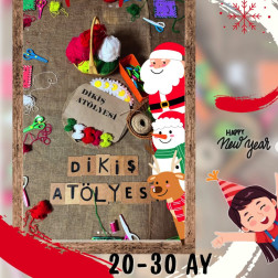 Minik Ellerle Yılbaşı Dikiş Atölyesi!